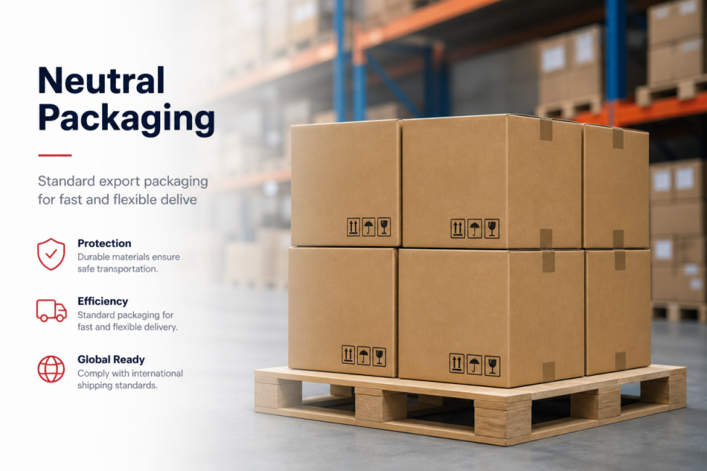 neutral packaging